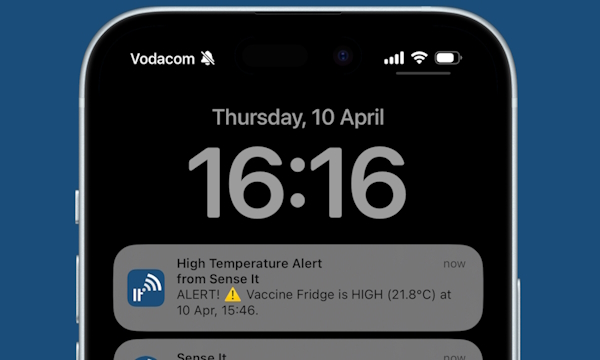 Professional receiving pharmaceutical monitoring notifications on multiple devices